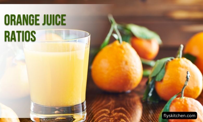 Ideal Orange Juice Ratios